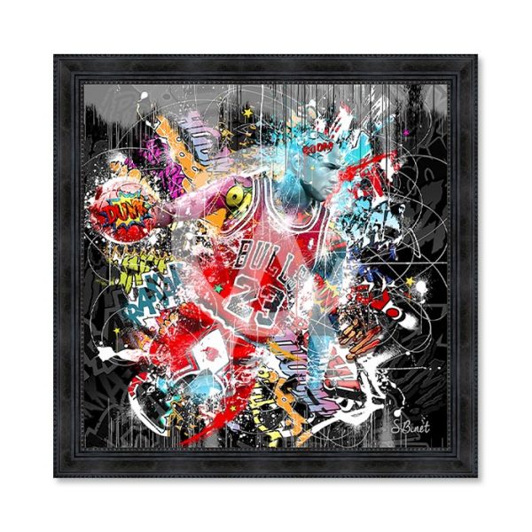 Sylvain Binet - Michael Jordan Pop Art
