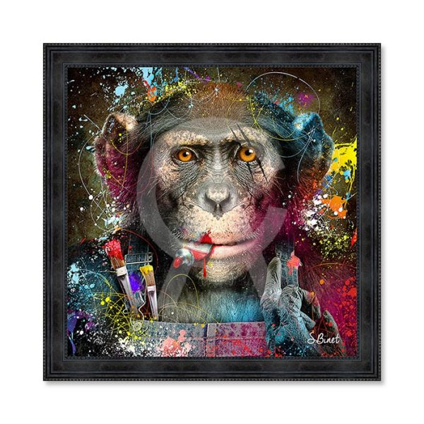 Sylvain Binet - Singe Peinture