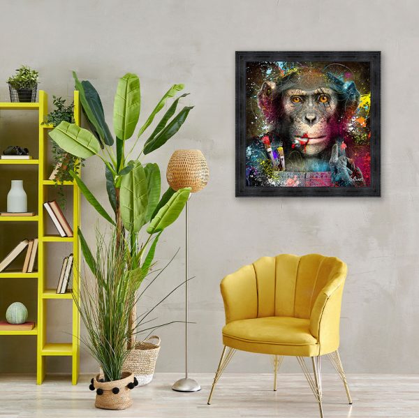 Sylvain Binet - Singe Peinture – Image 2