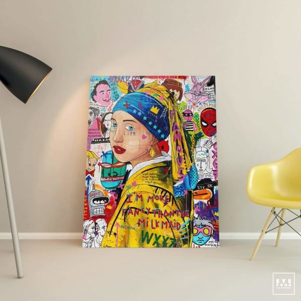 Jisbar - Girl with a Chanel pearl earring – Image 2