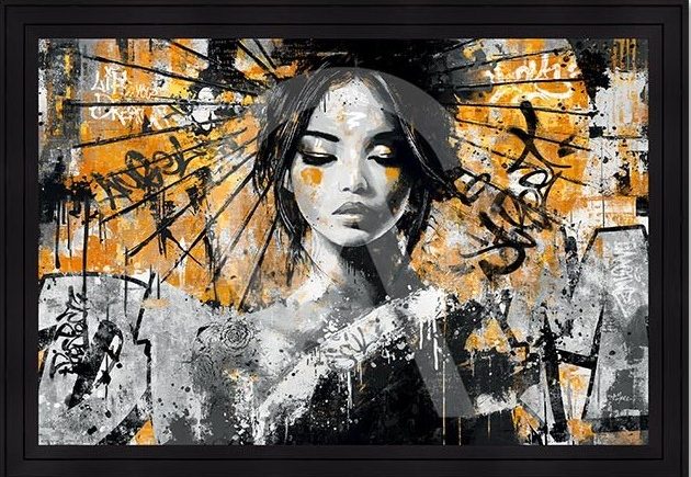 Romaric - La geisha et la grande ombrelle