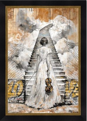 Romaric - La violoniste et l'escalier